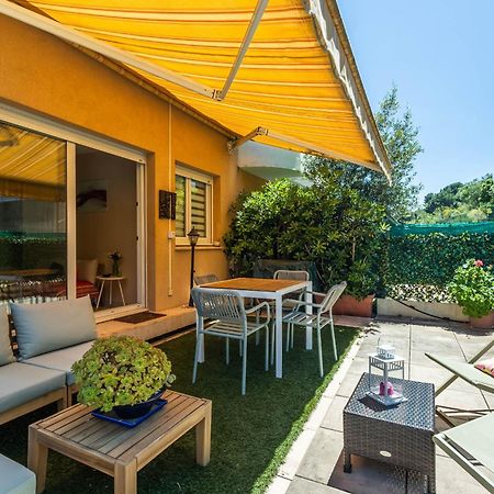 Mon Appart Avec Terrasse Et Piscine 로퀴에브륀캡마르탱 외부 사진